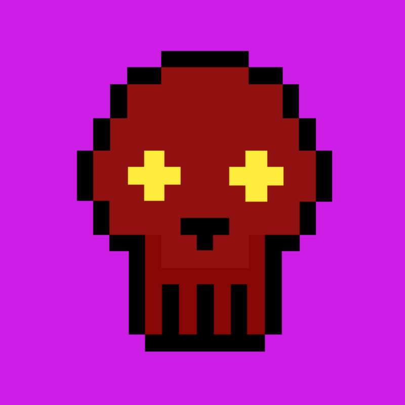 Lucky Skulls #7 static token preview