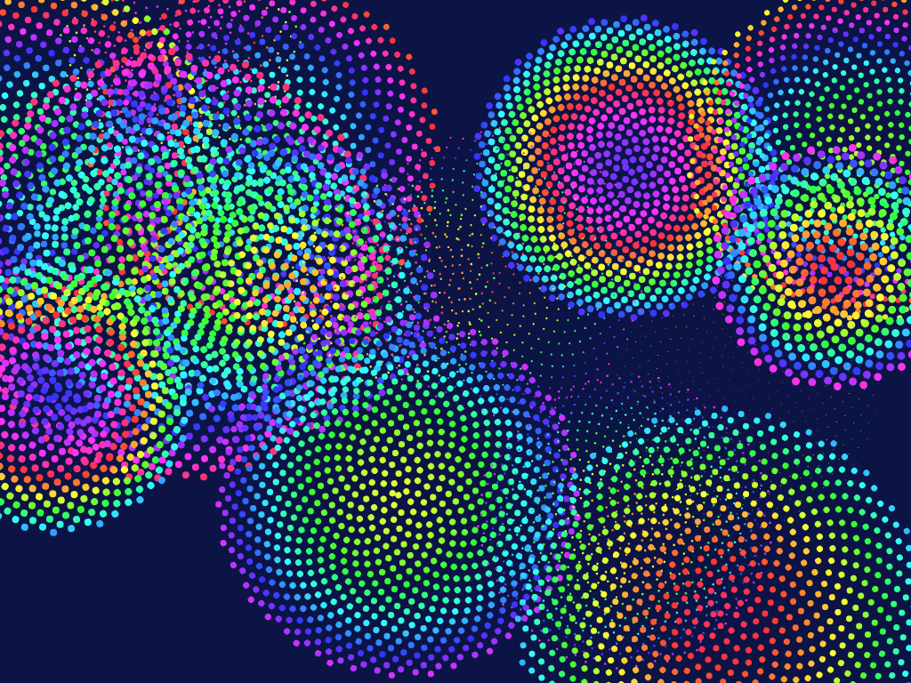 Phyllotactic Fireworks #7 static token preview