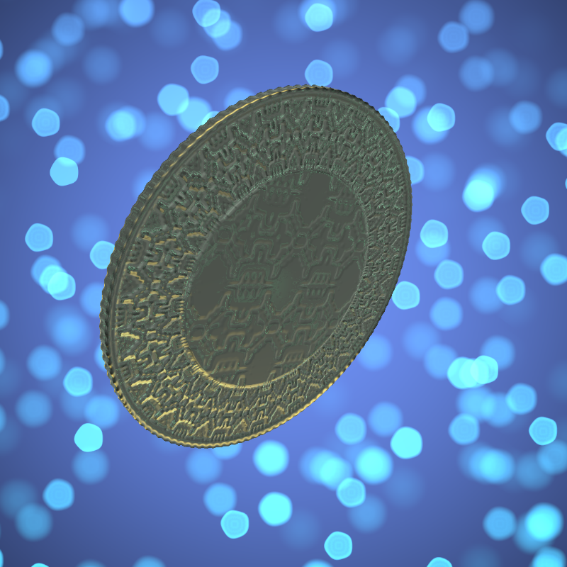 Pecuniae #8 static token preview