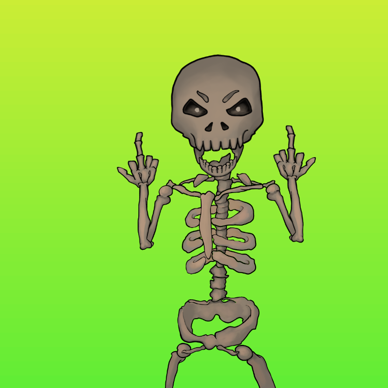 Skeleton #18 static token preview