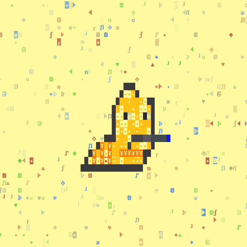 DOS Larva #12 static token preview