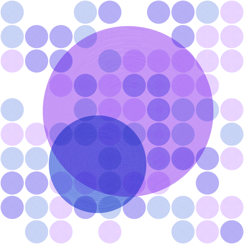 Brushed Circles #24 static token preview