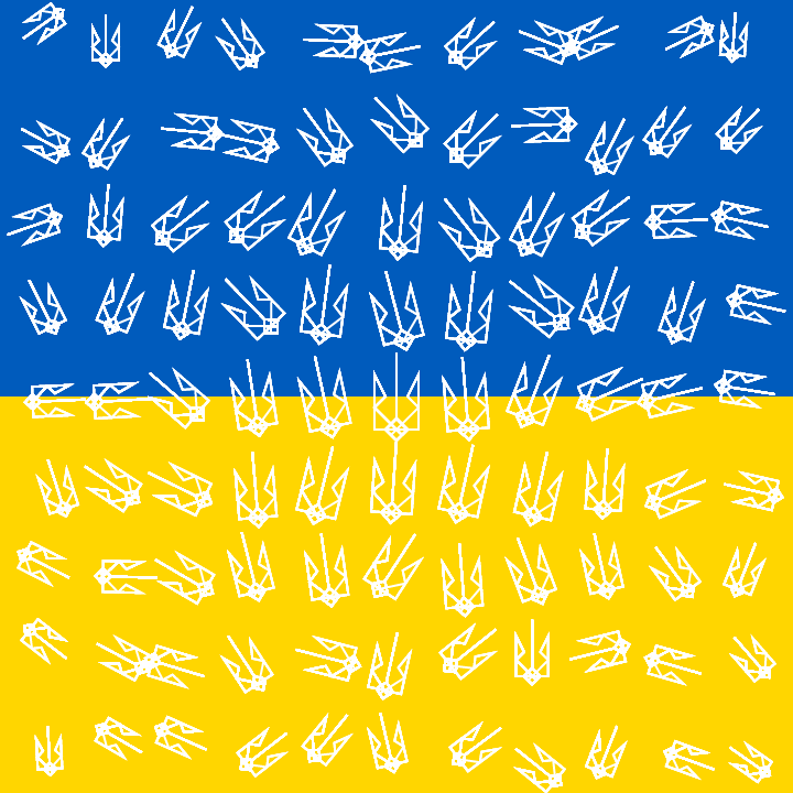Slava Ukraini #2 static token preview