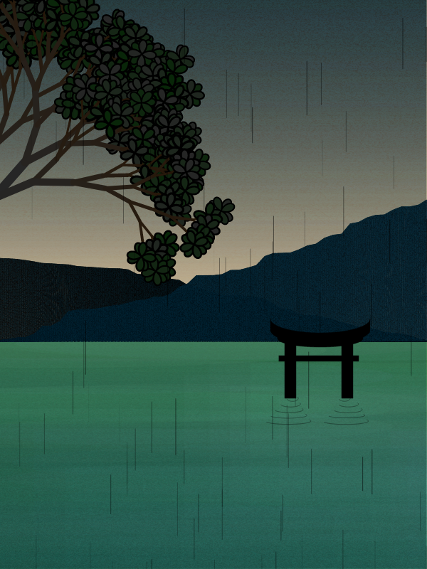 Foggy morning in a village near Tokyo #19 static token preview