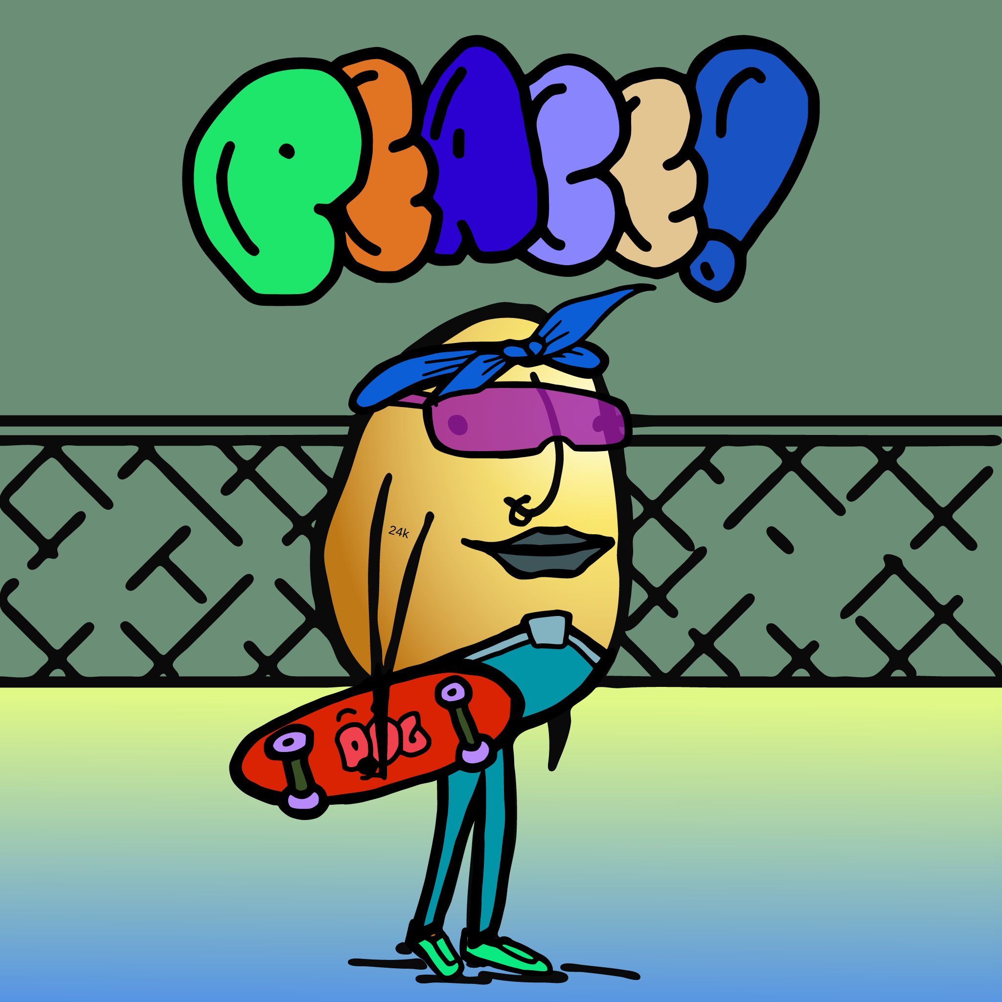 Skater Egg #6 static token preview