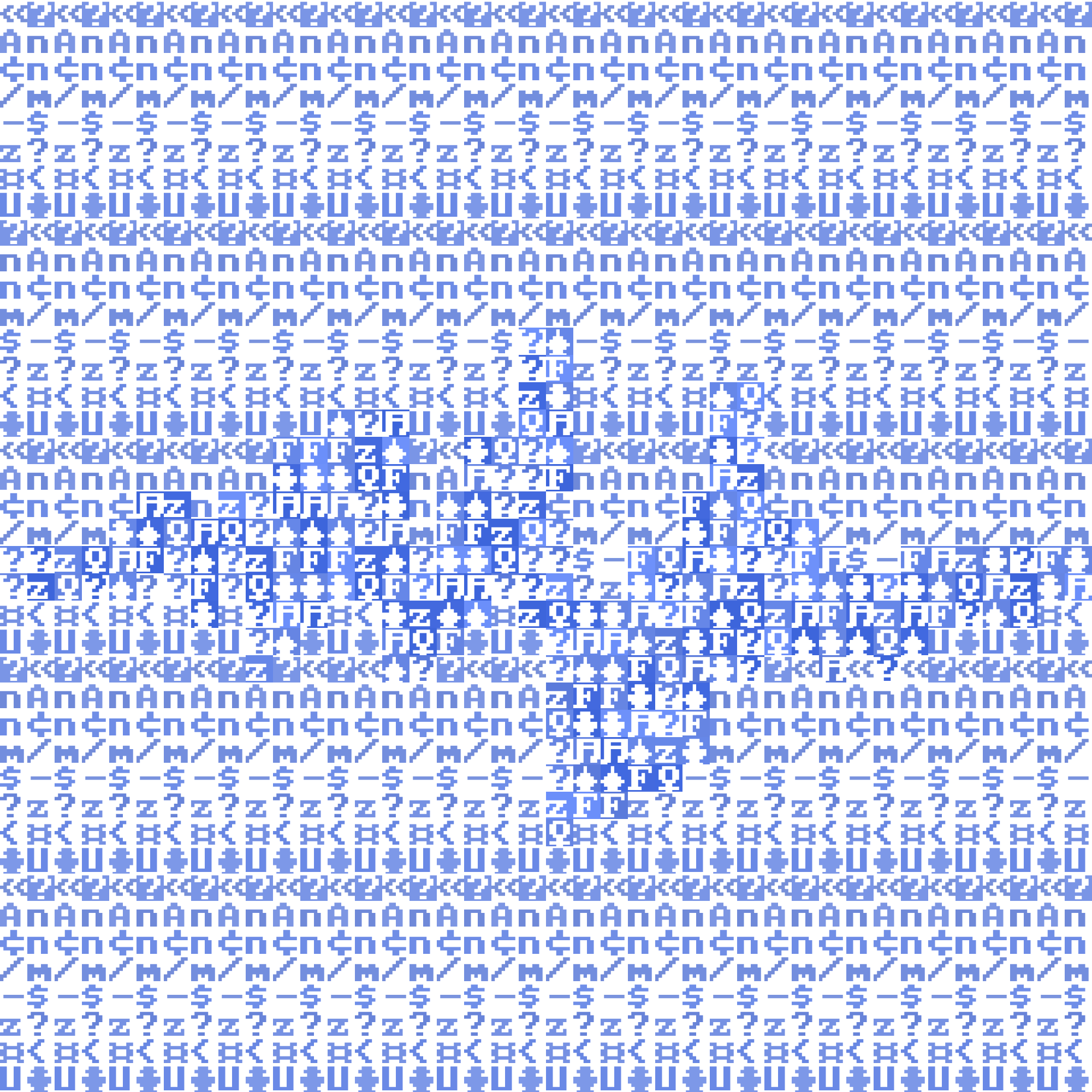 ASCII Squigl #5 static token preview