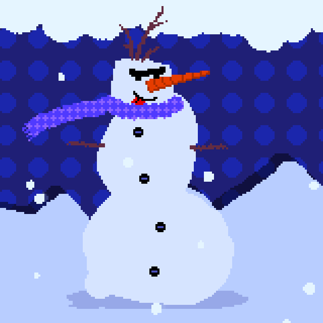 Freaky Snowman #22 static token preview