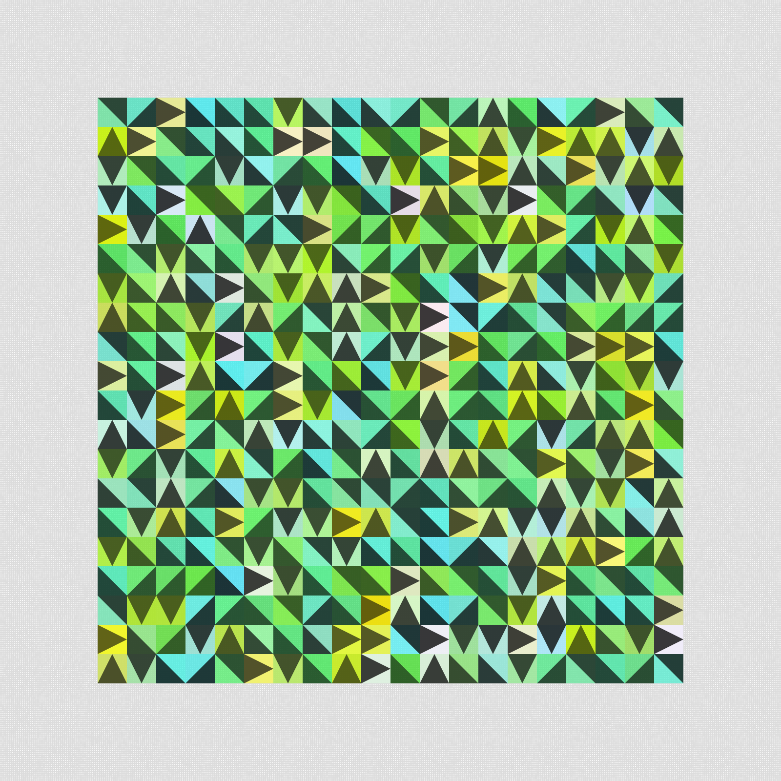 Triangle Pattern #22 static token preview