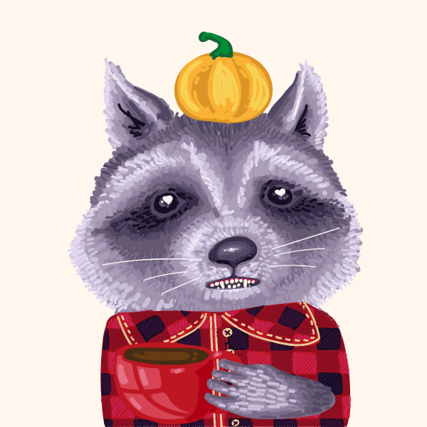 Cool Raccoon Collection #47 static token preview