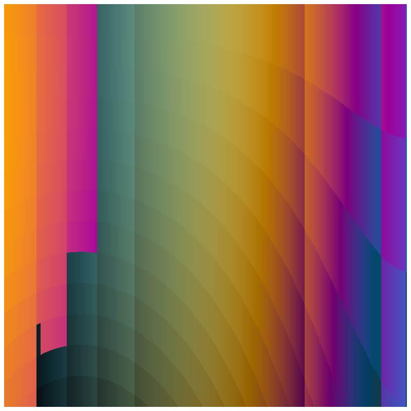 Deluxe Gradient Pixels #8 static token preview