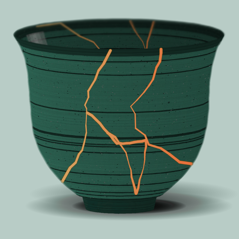 Kintsugi Pottery #1 static token preview