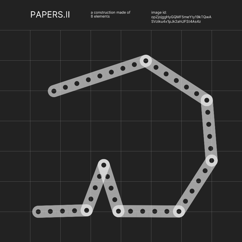 PAPERS.II #3 static token preview