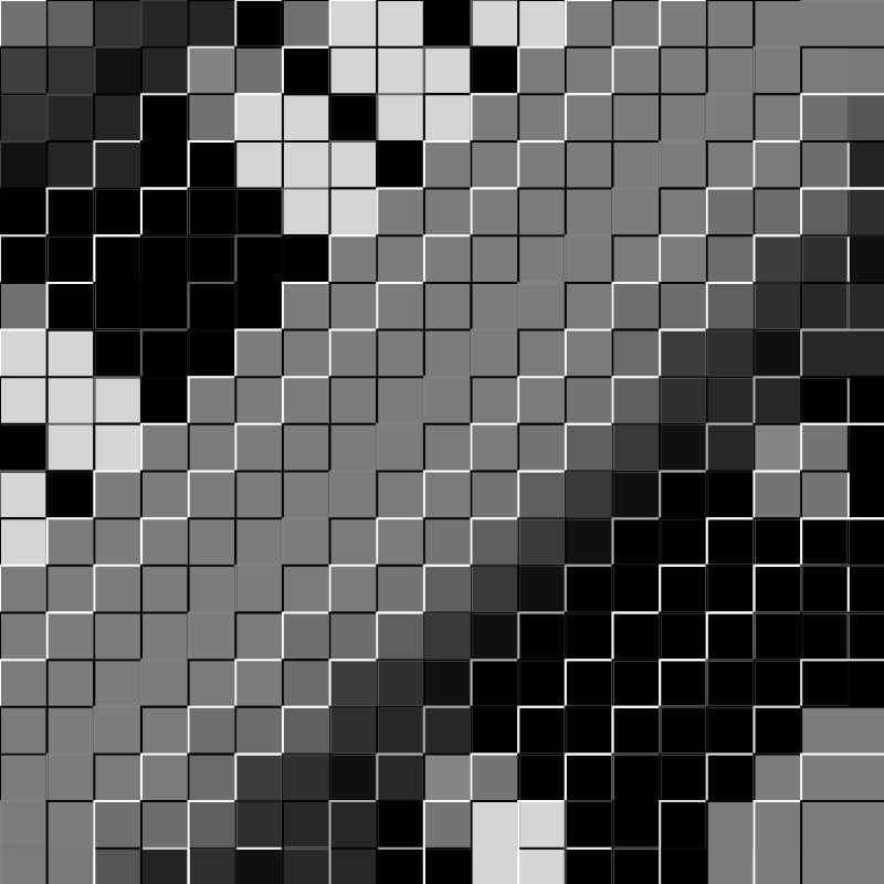 grayscale #18 static token preview