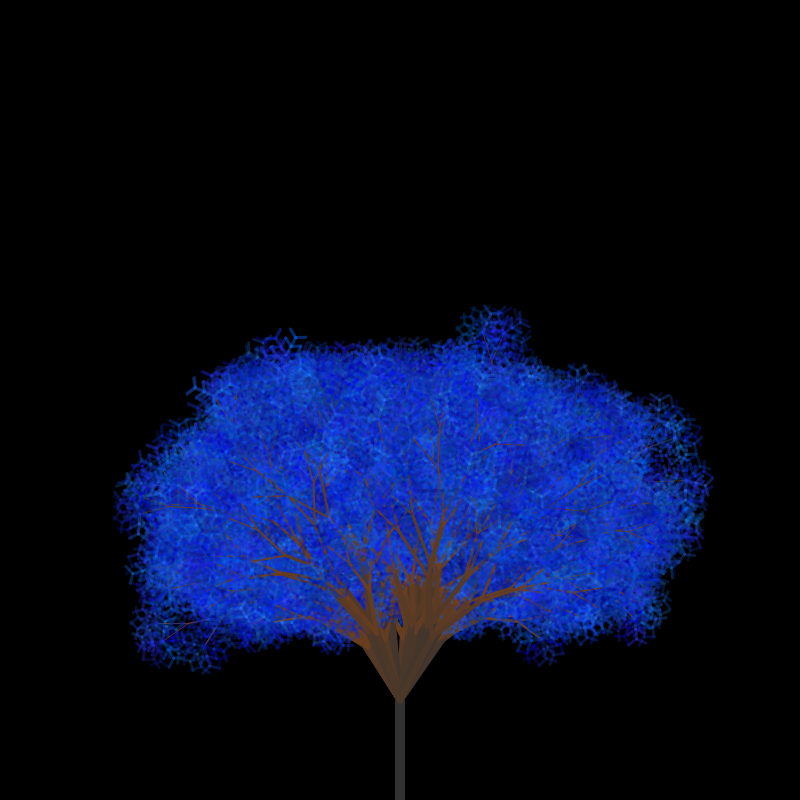 snowflake tree #8 static token preview