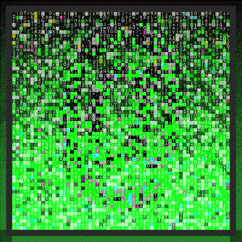 [ascii.dreams.3] #14 static token preview