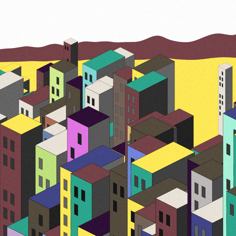 Coloured City #20 static token preview