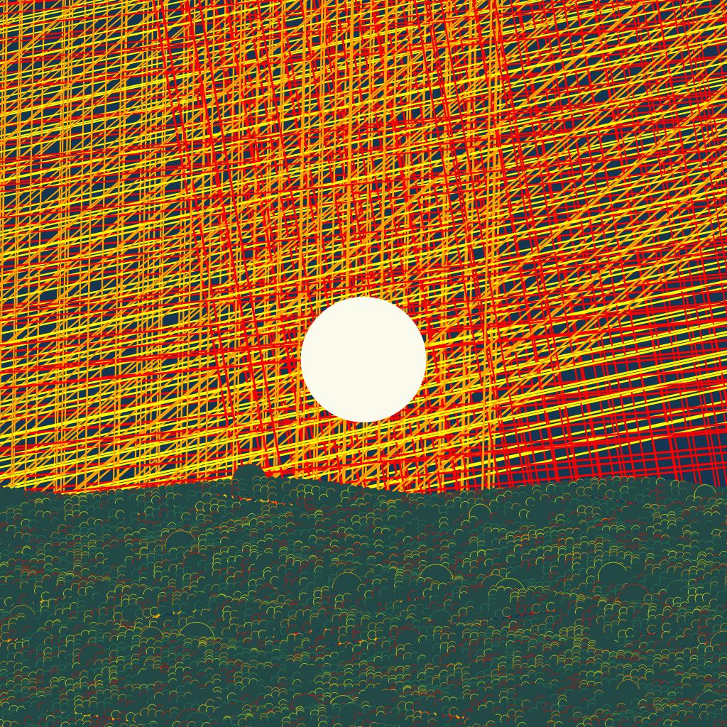 Sunset #3 static token preview