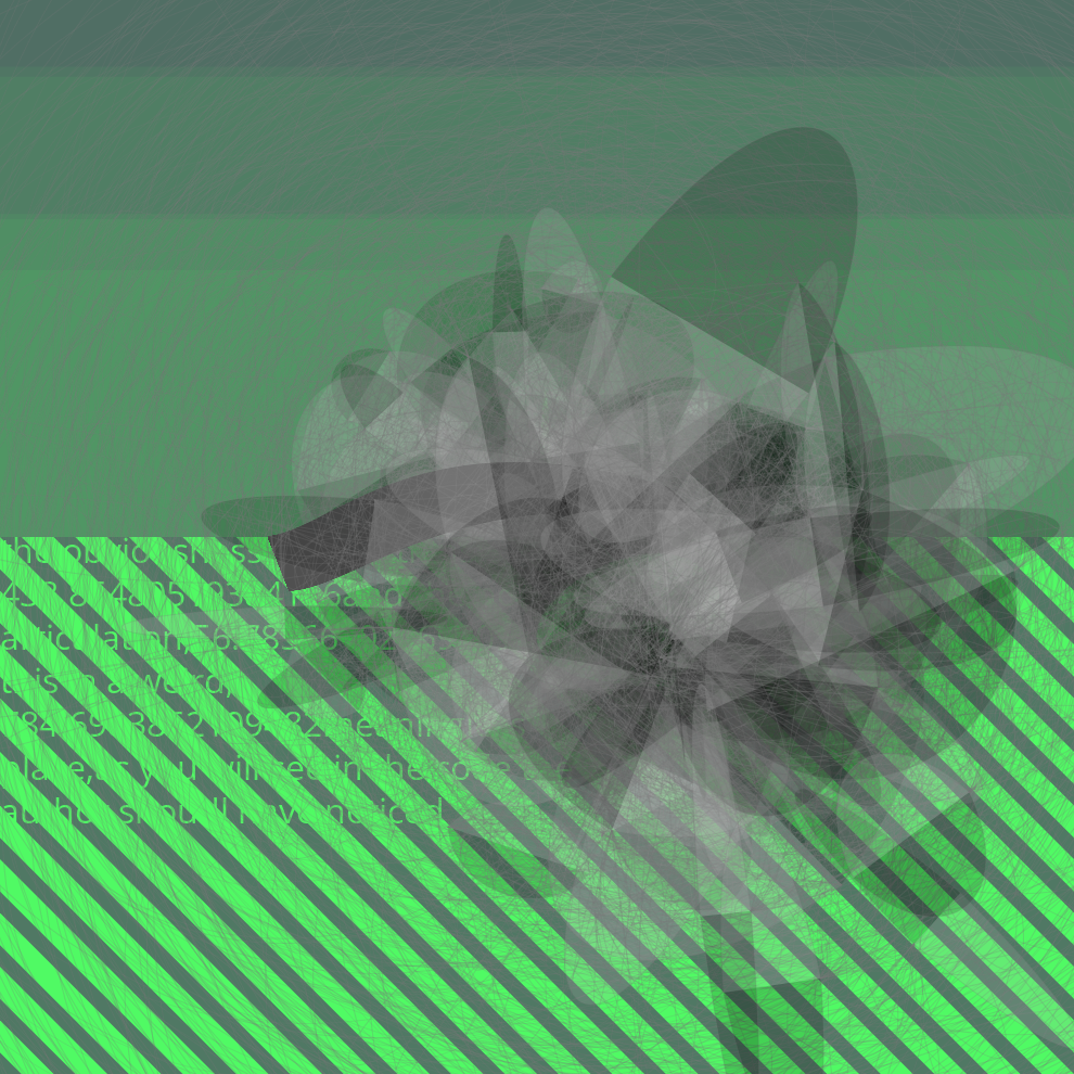 Generative composition: object in space #6 static token preview