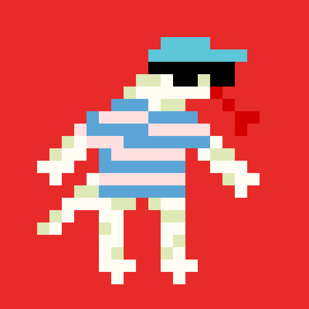 PIXEL TEZZY #10 static token preview