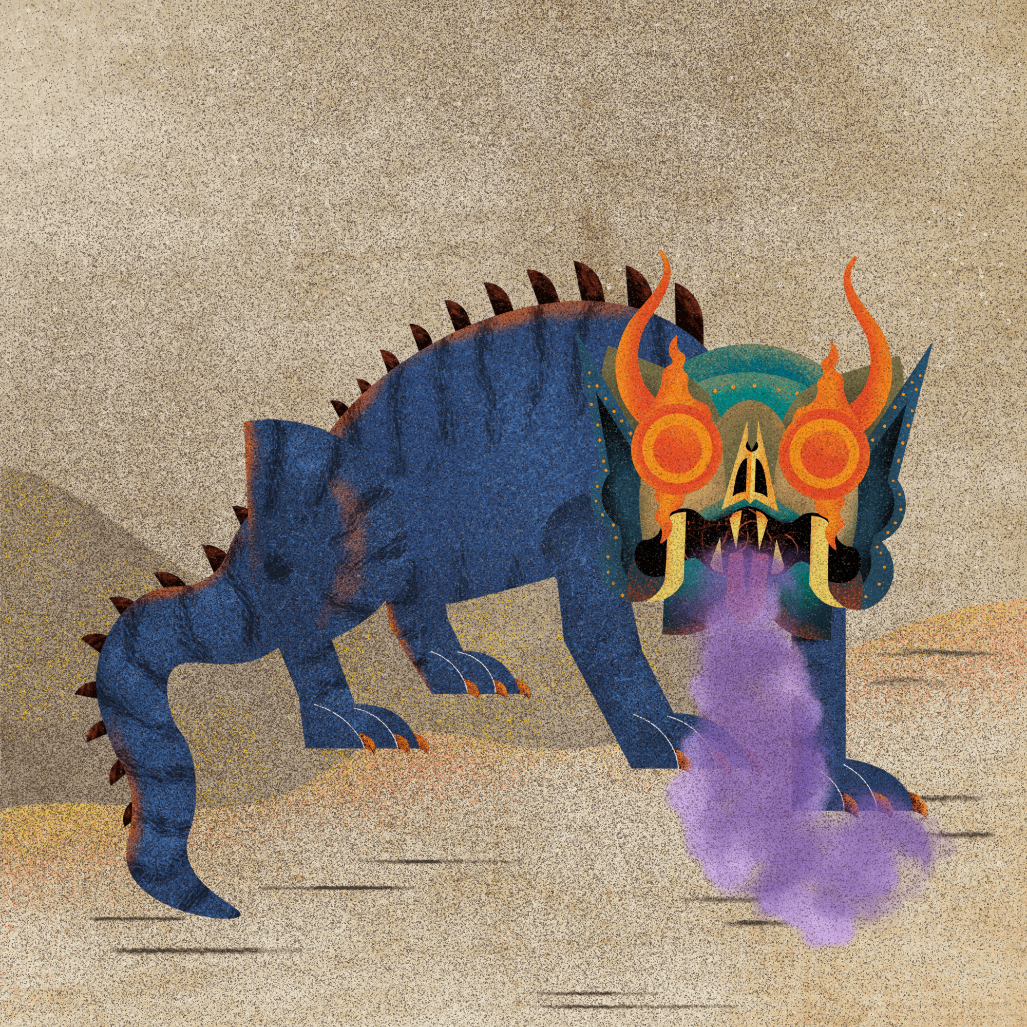Ancient dragon #3 static token preview