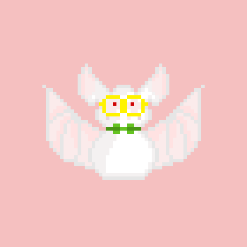 Generative Pixie Bat #7 static token preview