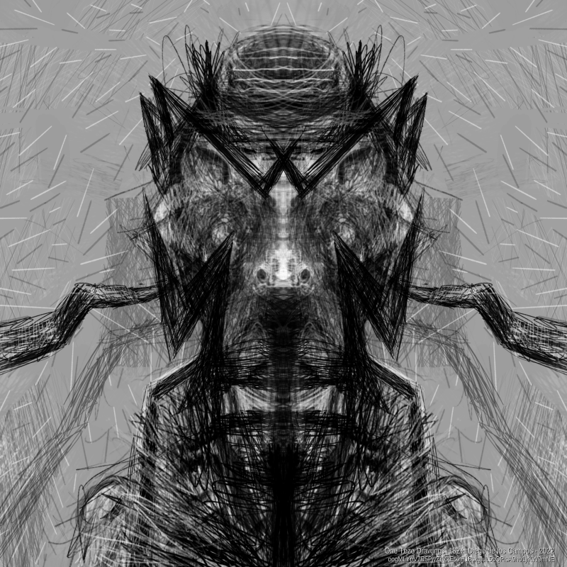 One Tezo Drawings_182+ #6 static token preview