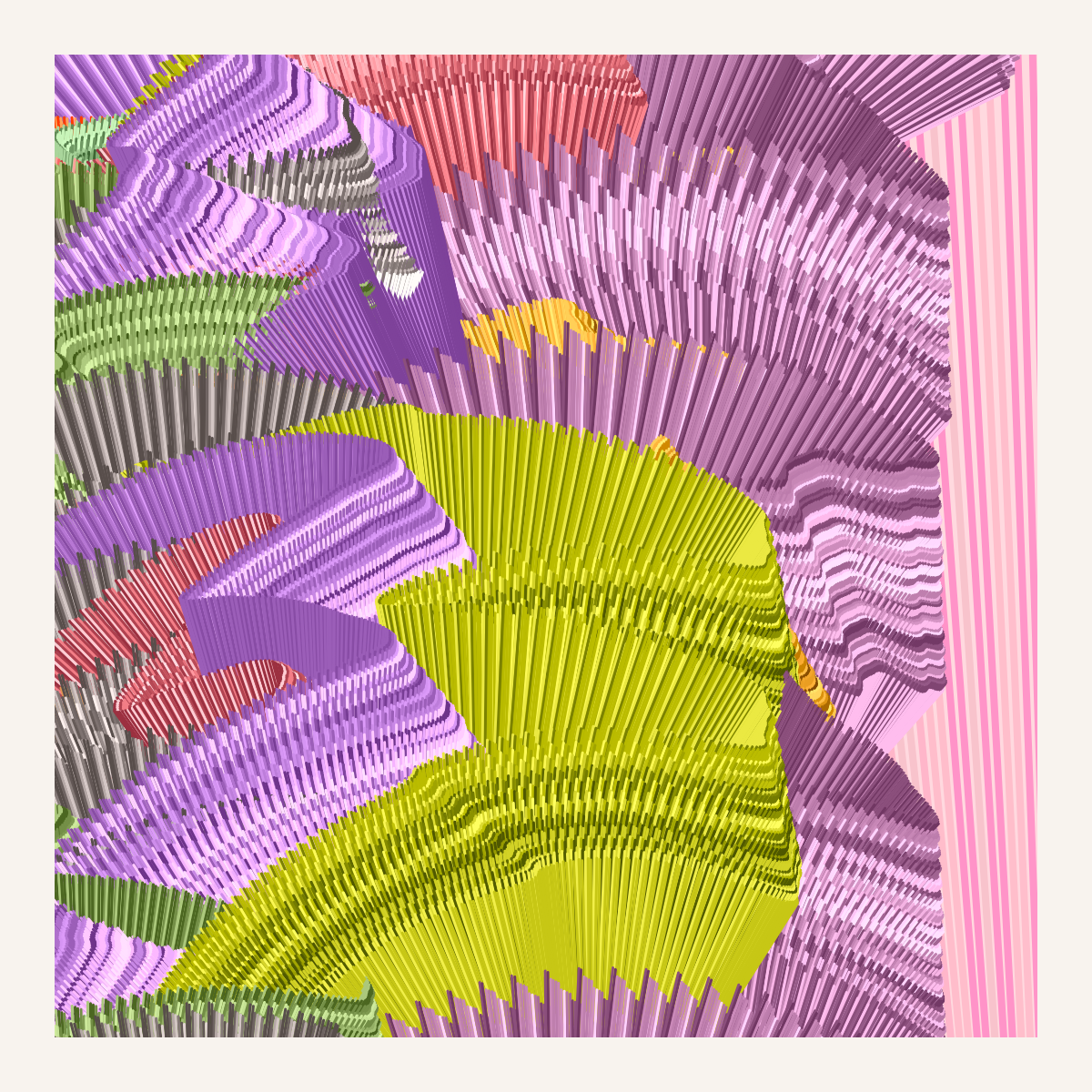Colorama: Algorithmic Study #3 static token preview