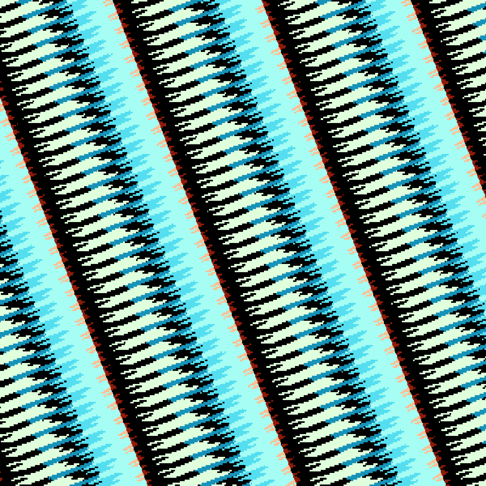 Dithered Stripes #23 static token preview