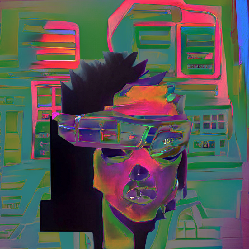 Female hack squad NEURAL ED #12 static token preview