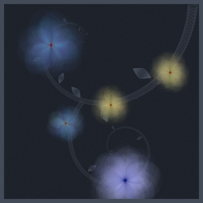 Fairy flower pattern #29 static token preview