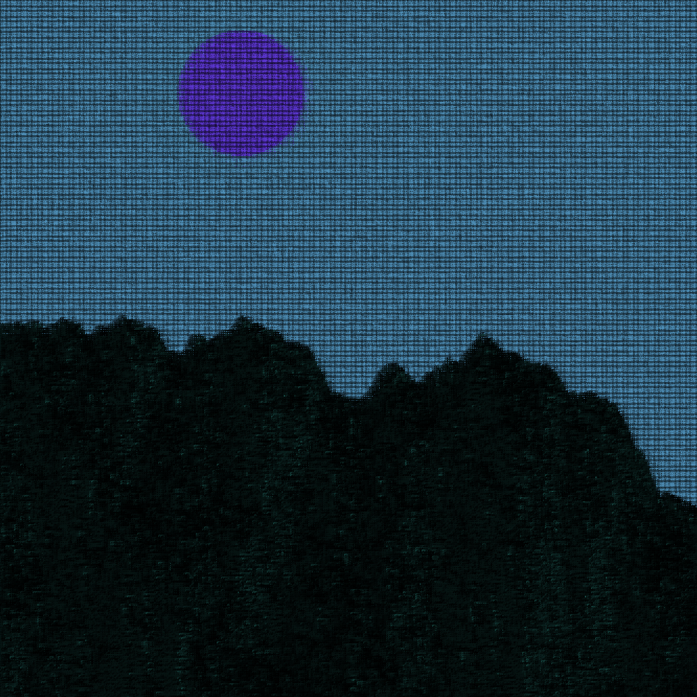 Classic generative landscape V2 #14 static token preview