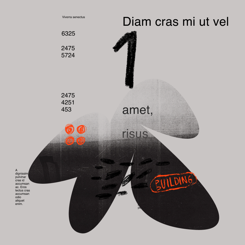 Generative poster - Feathers #15 static token preview