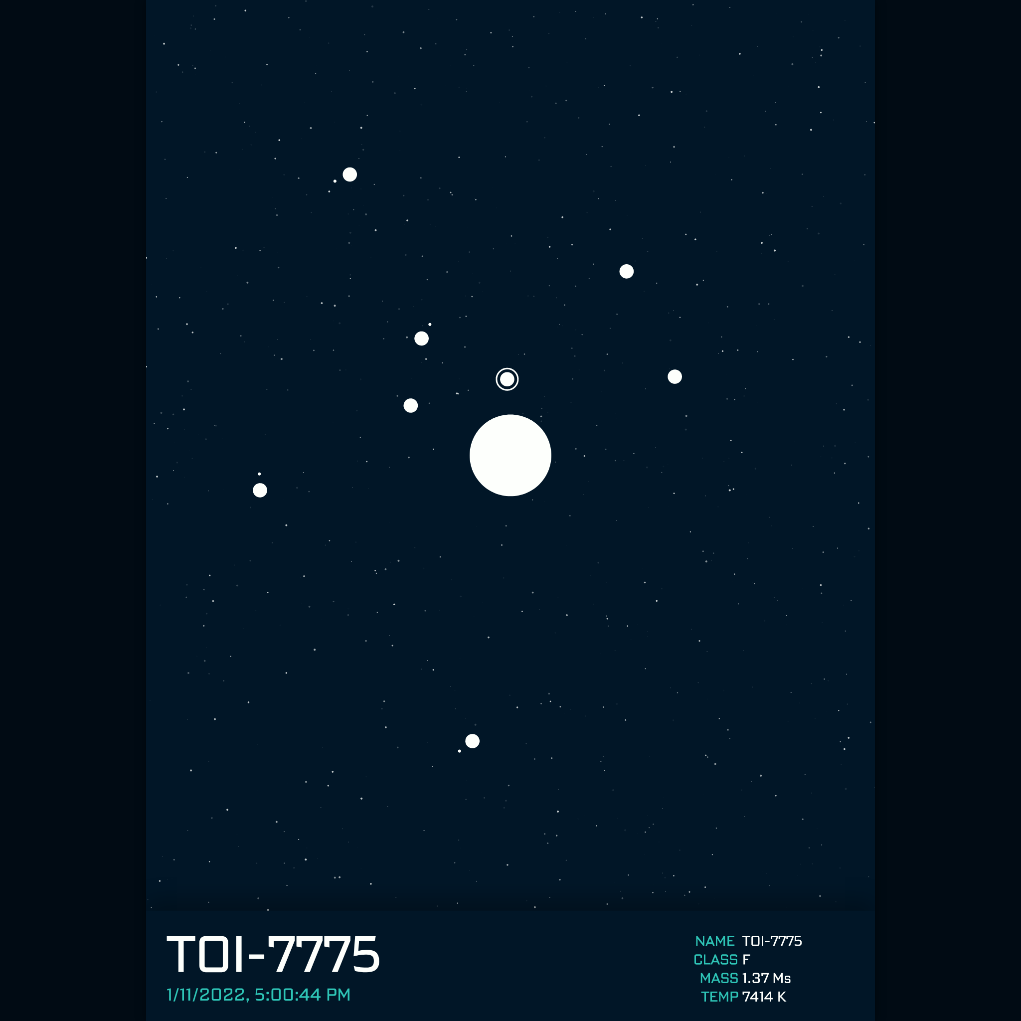 PLANETARY SYSTEM #3 static token preview