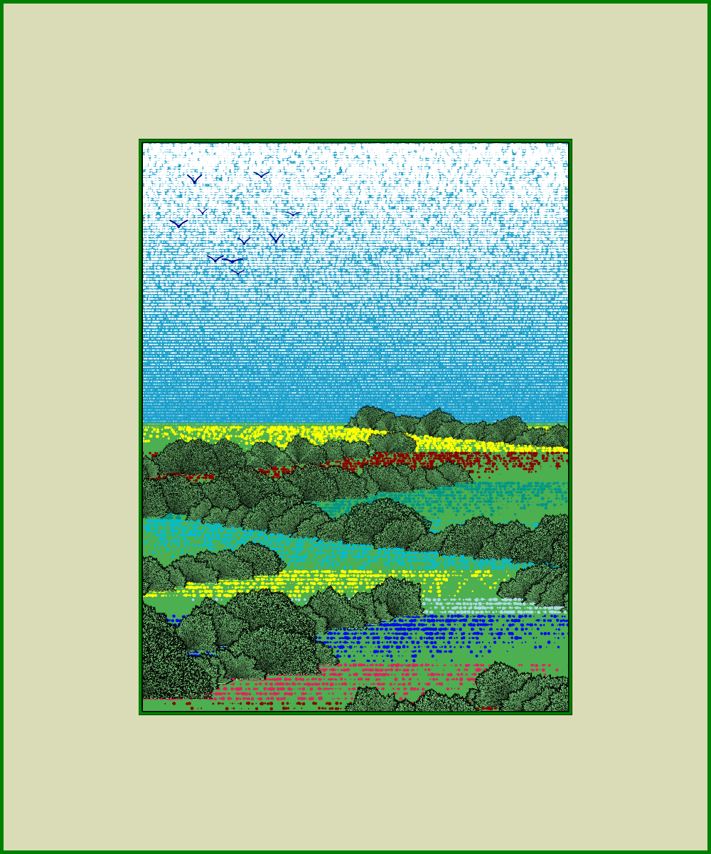 Fields of flowers #24 static token preview