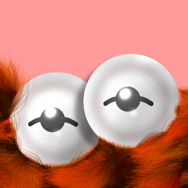 Fuzzy Gaze #6 static token preview
