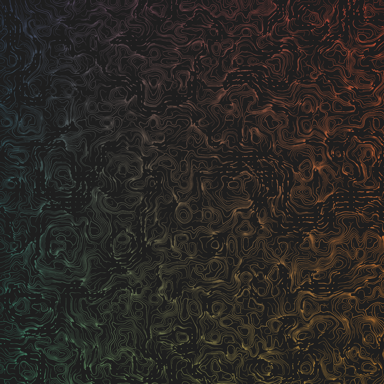 Topographic Lines #18 static token preview