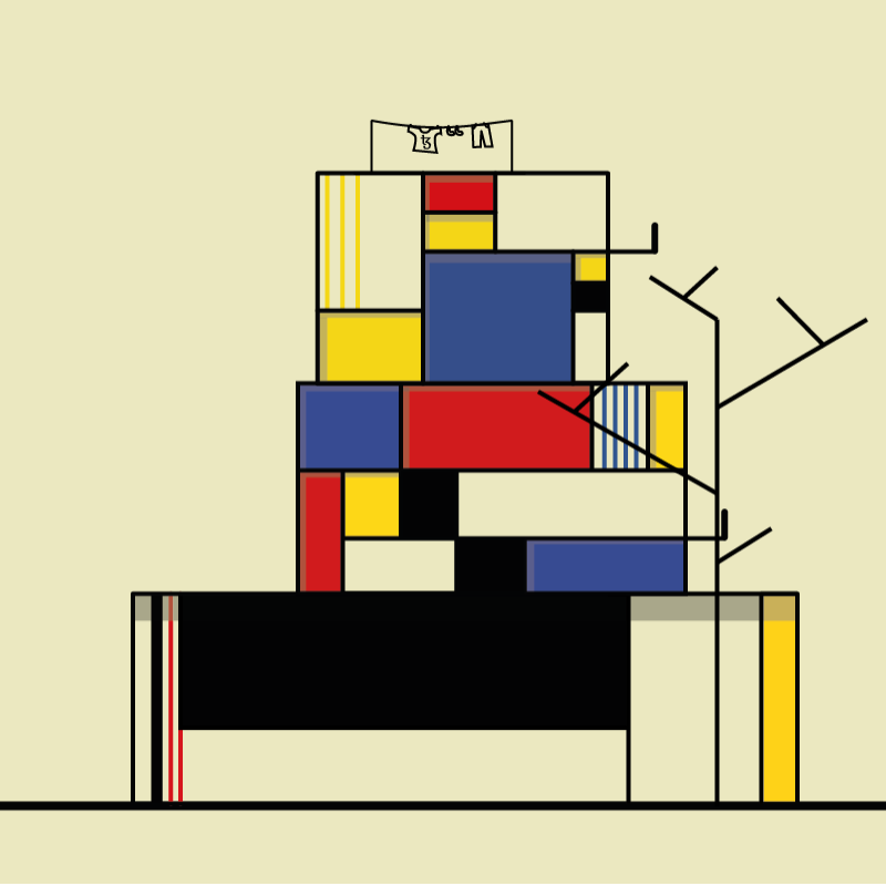The Mondrian’s Houses #22 static token preview