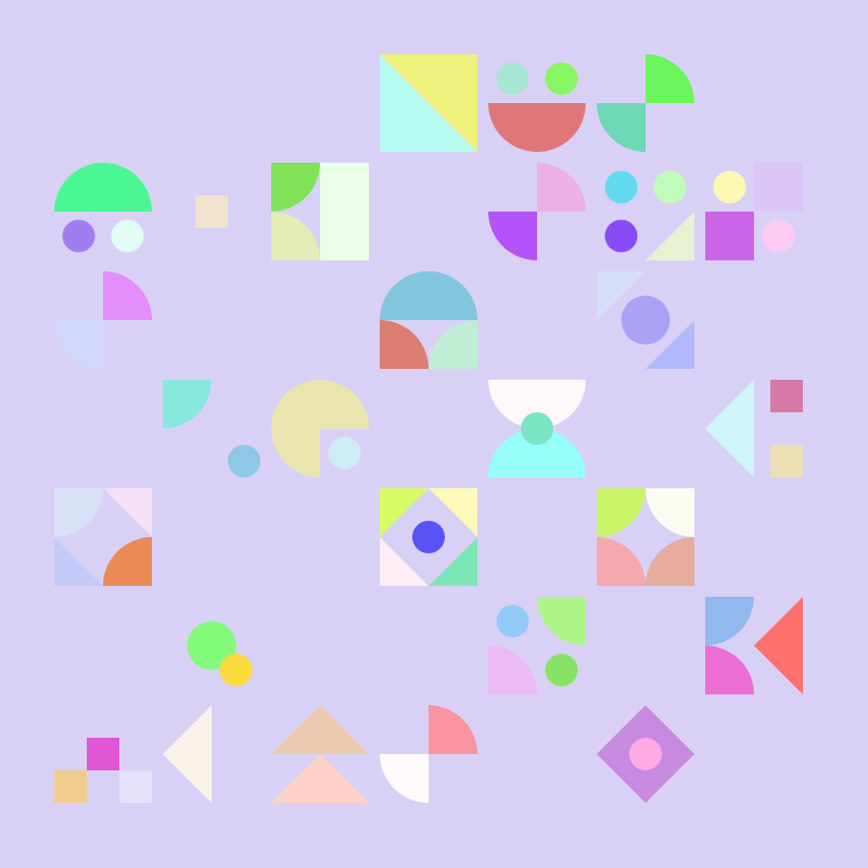 Confetti Shapes #5 static token preview