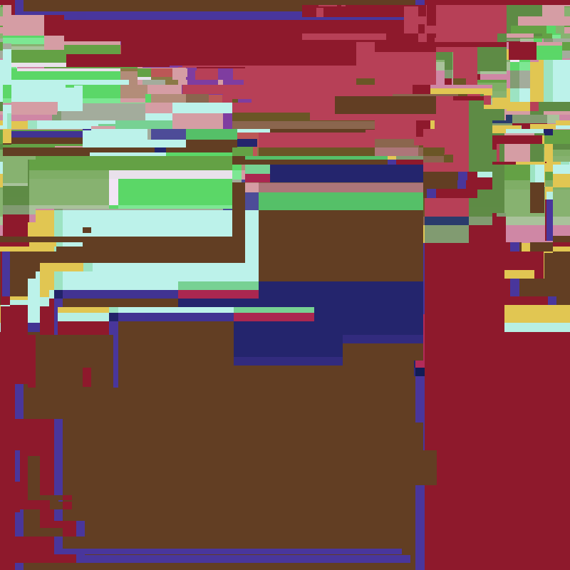 Cascade automata, pixel nature #15 static token preview
