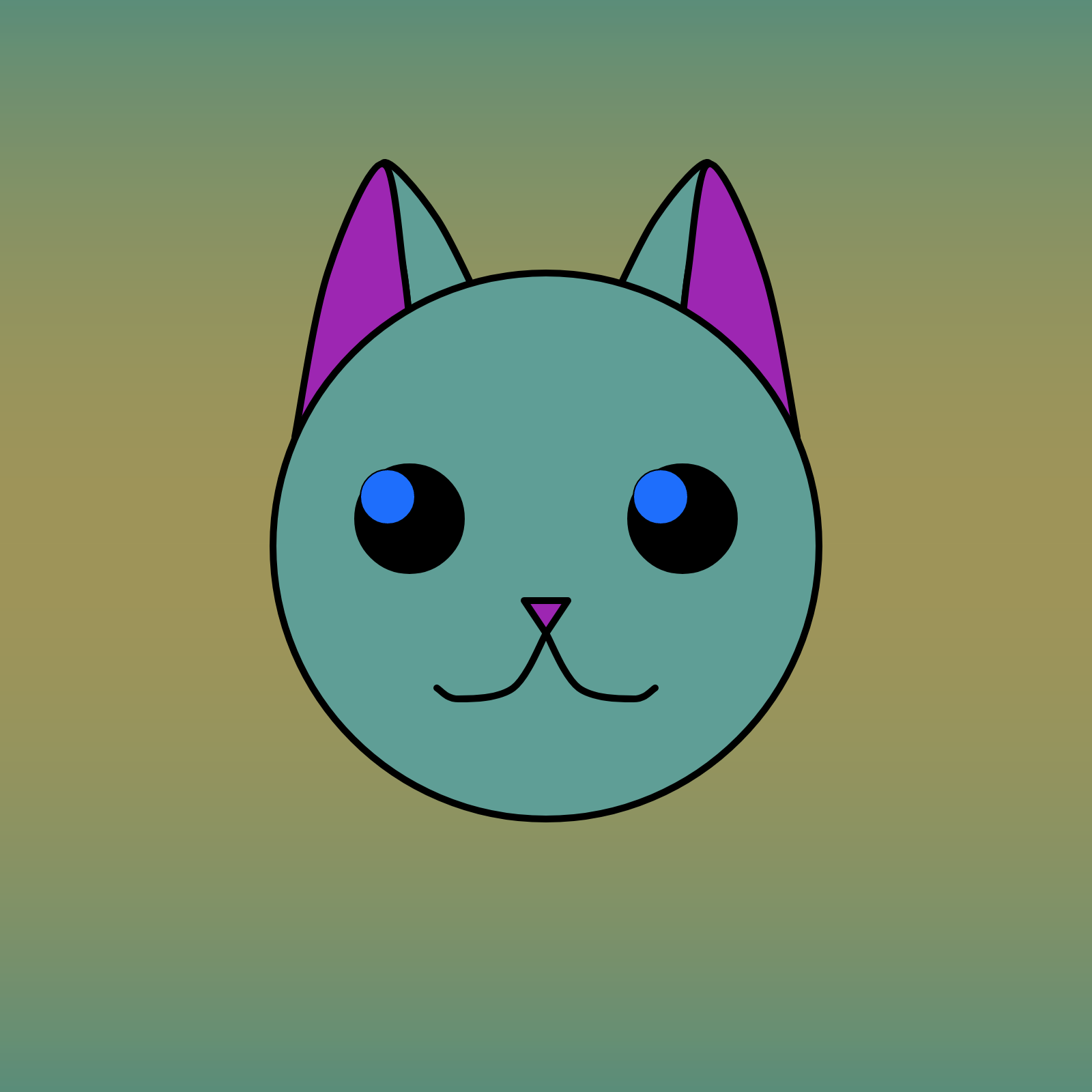 Crypto Kittens VOL.1 #9 static token preview