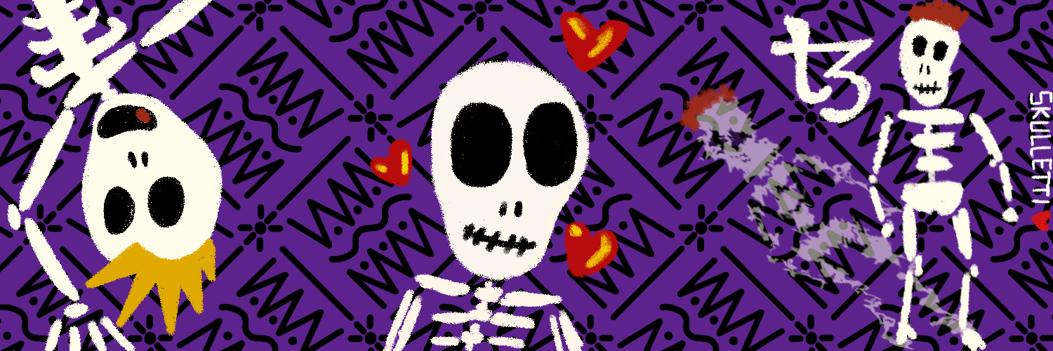 SKULLETTI TWITTER BANNER #24 static token preview