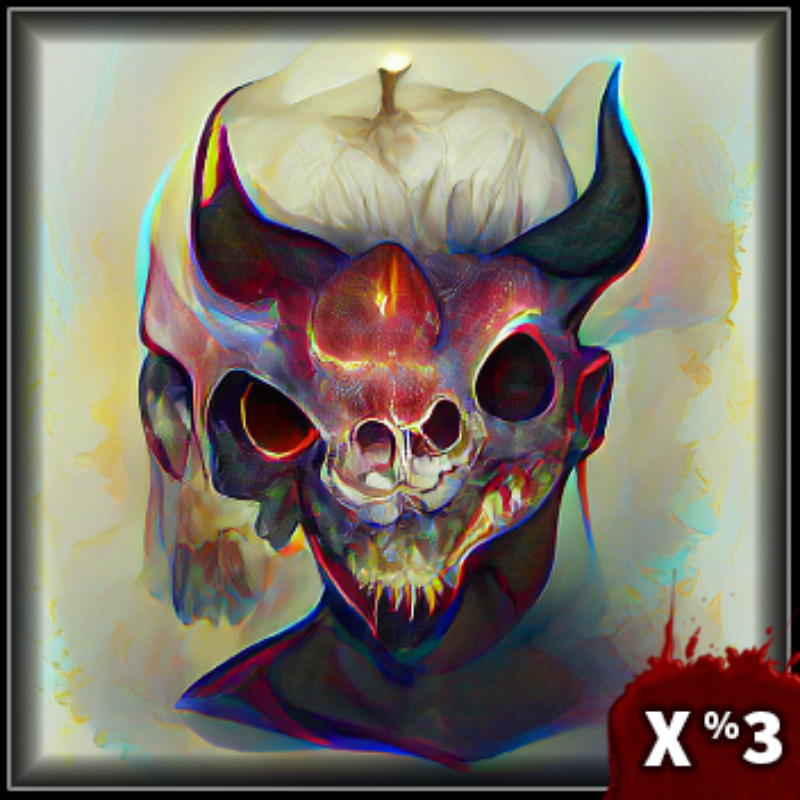 PixelDeMNs - Series IV #17 static token preview