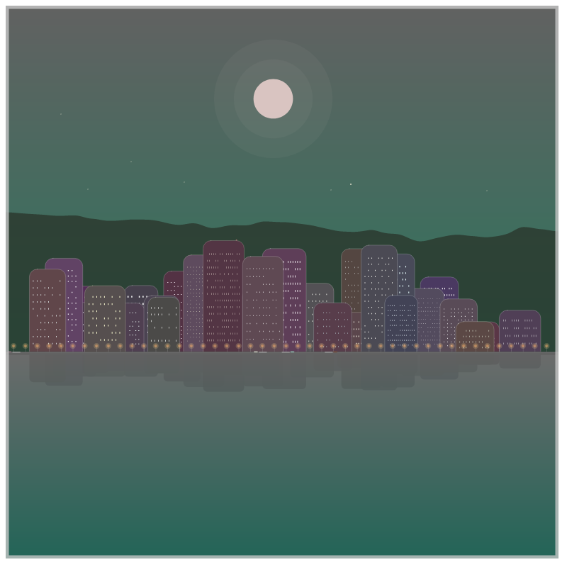 The Color of Cities #13 static token preview