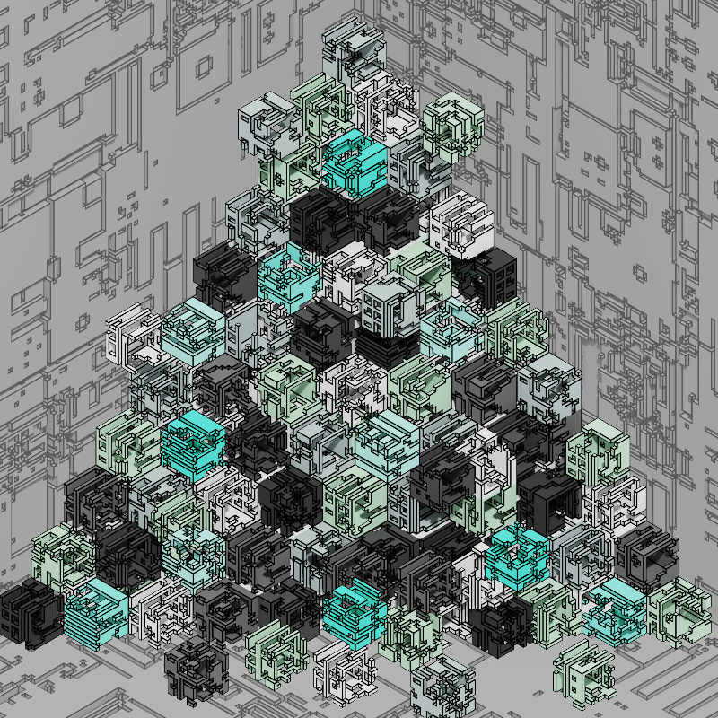 Chaotic Cube #8 static token preview