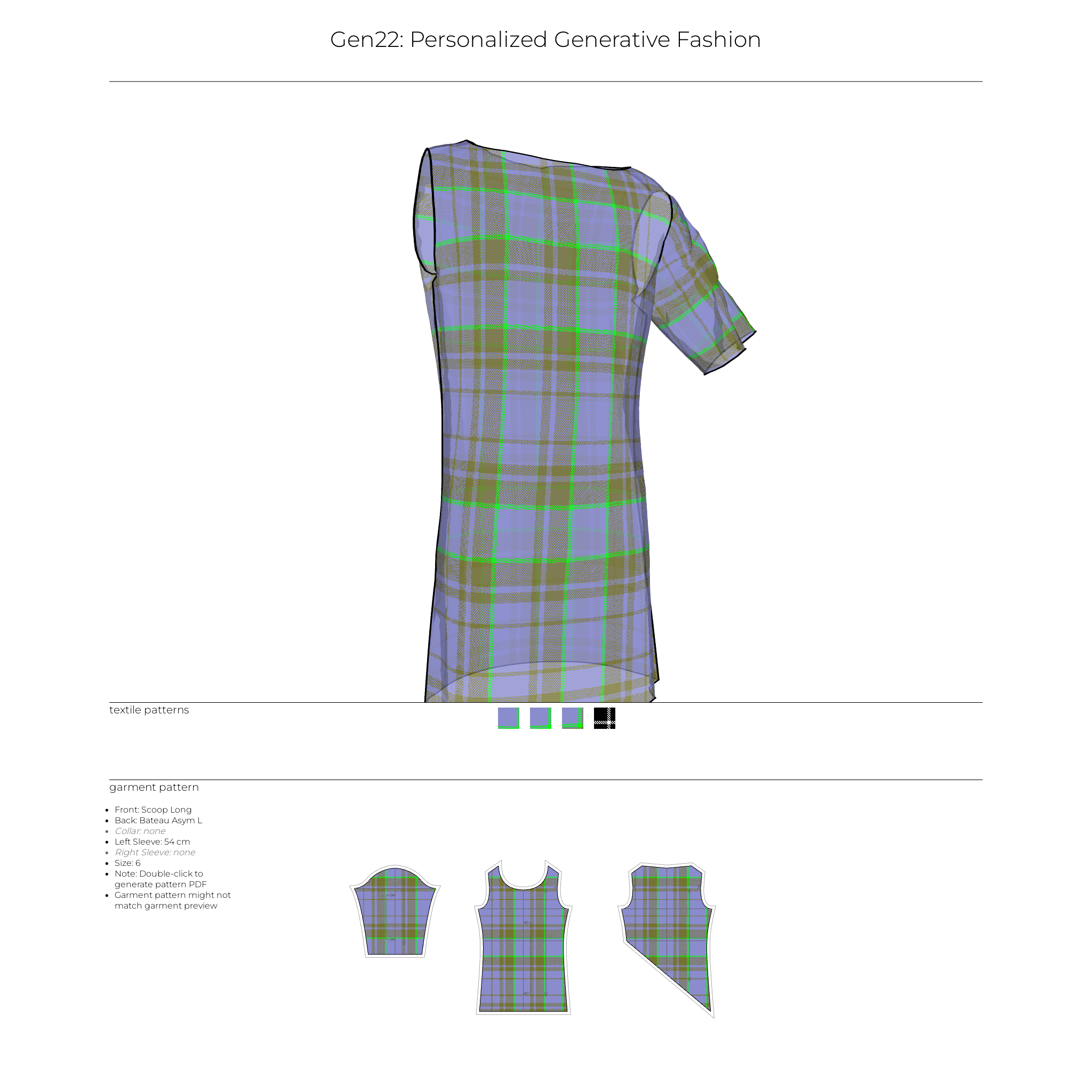 Gen22: Personalized Generative Fashion #61 static token preview