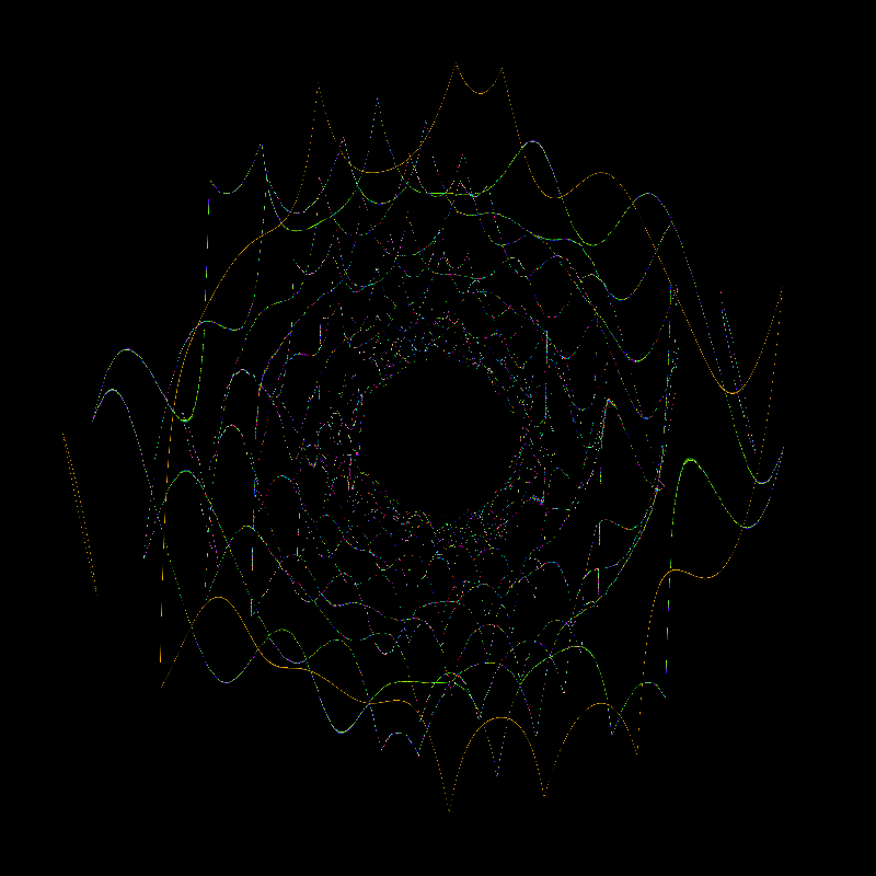 Noise Lines #24 static token preview