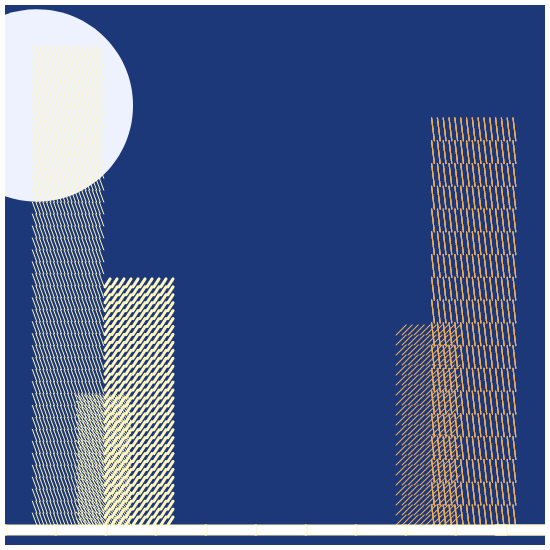 The city of abstractions #19 static token preview