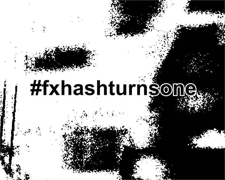 fxhash turns one #3 static token preview
