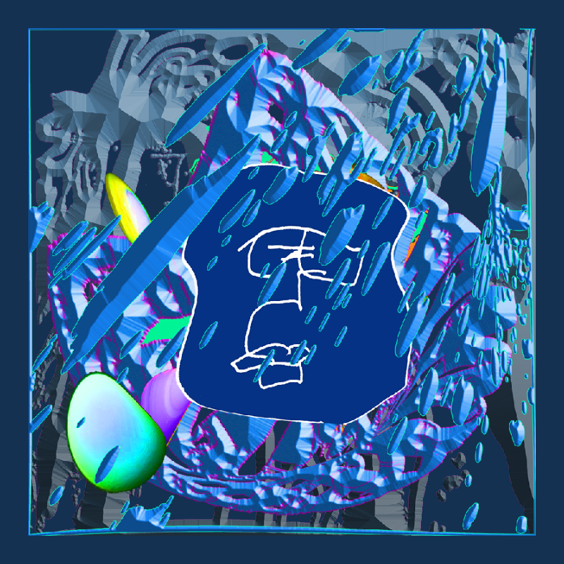 BLUE CHIP UNICORN GALAXY III #11 static token preview