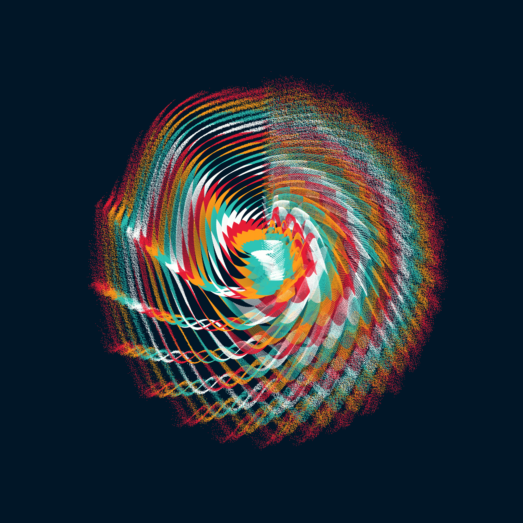 CIRCULAR MURMURATIONS #14 static token preview
